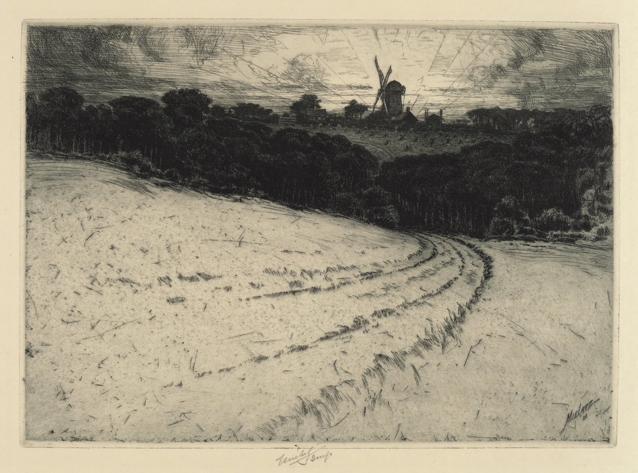 Manhã, Ilha Canonicut, 1908. de Charles Frederick William Mielatz