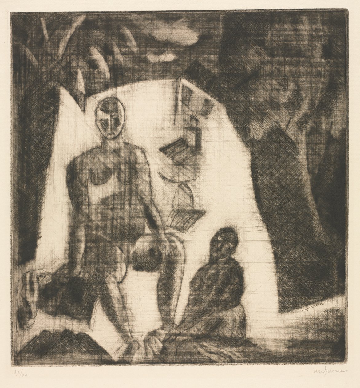 Roupão de banho de Charles Georges Dufresne