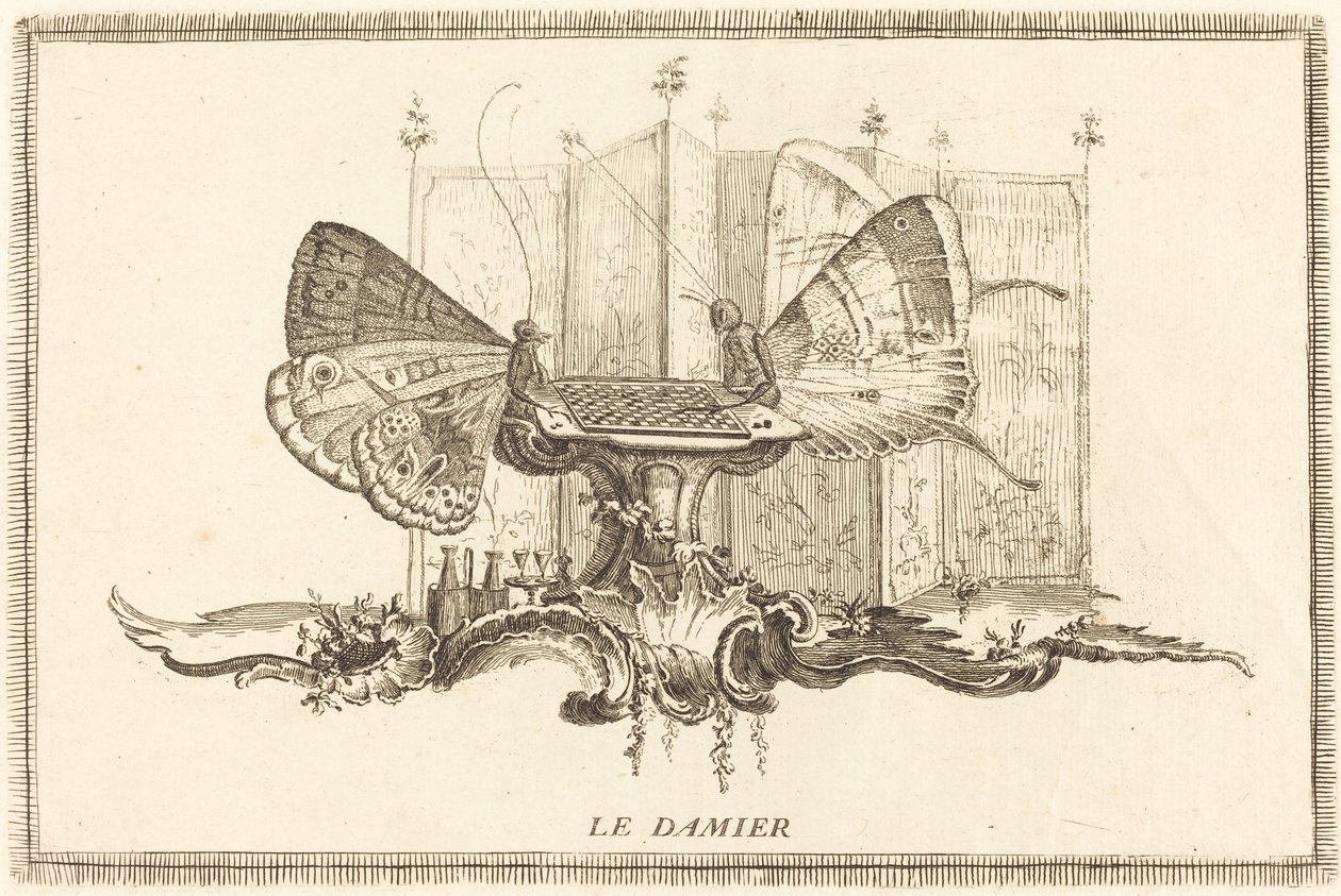A pessoa ferida de Charles Germain de Saint Aubin