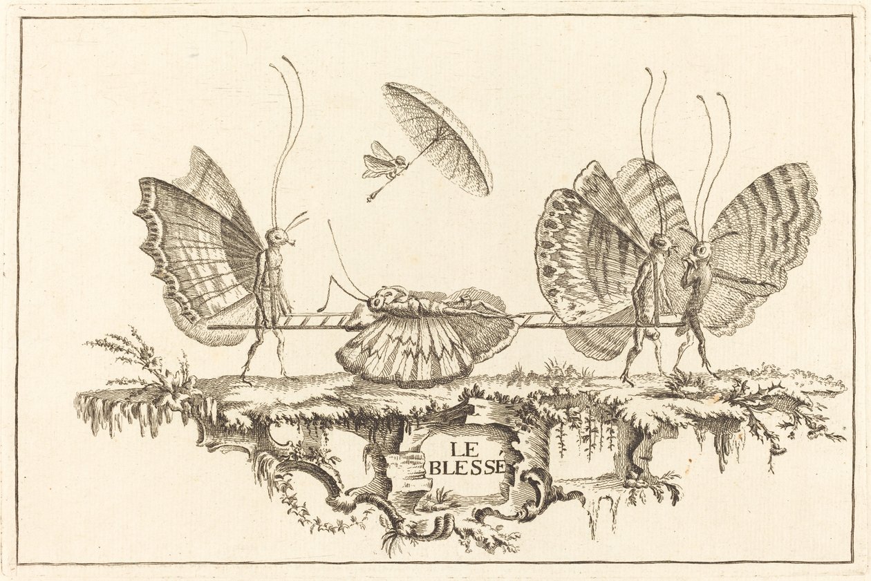O tabuleiro de damas de Charles Germain de Saint Aubin