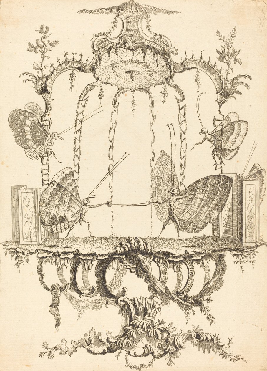 A dupla de Charles Germain de Saint Aubin
