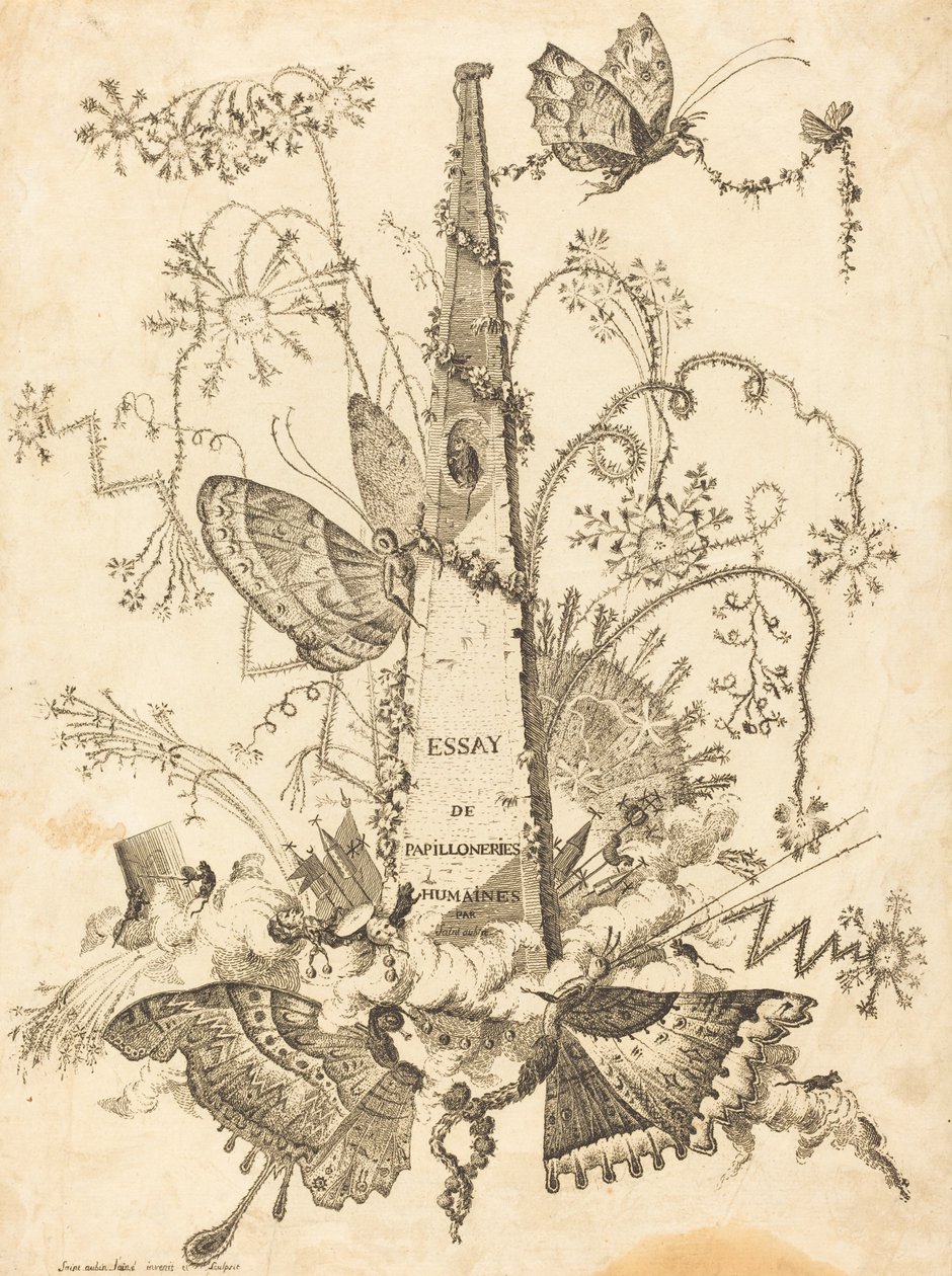 Título de Charles Germain de Saint Aubin