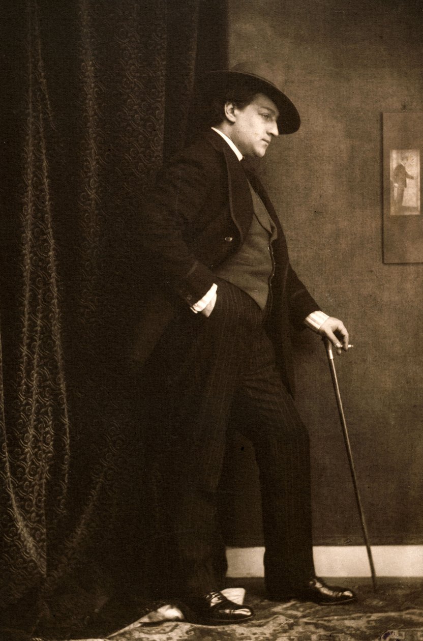 Retrato de Sacha Guitry 1885-1957, c. 1905. de Charles Gerschel