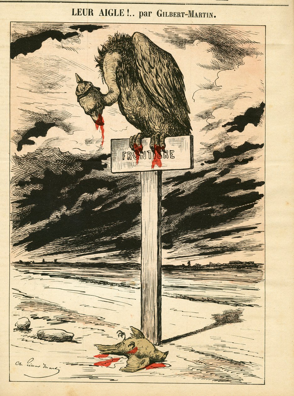 Capa do "Le Don Quixote", número 693, Satirique en Couleurs de Charles Gilbert Martin