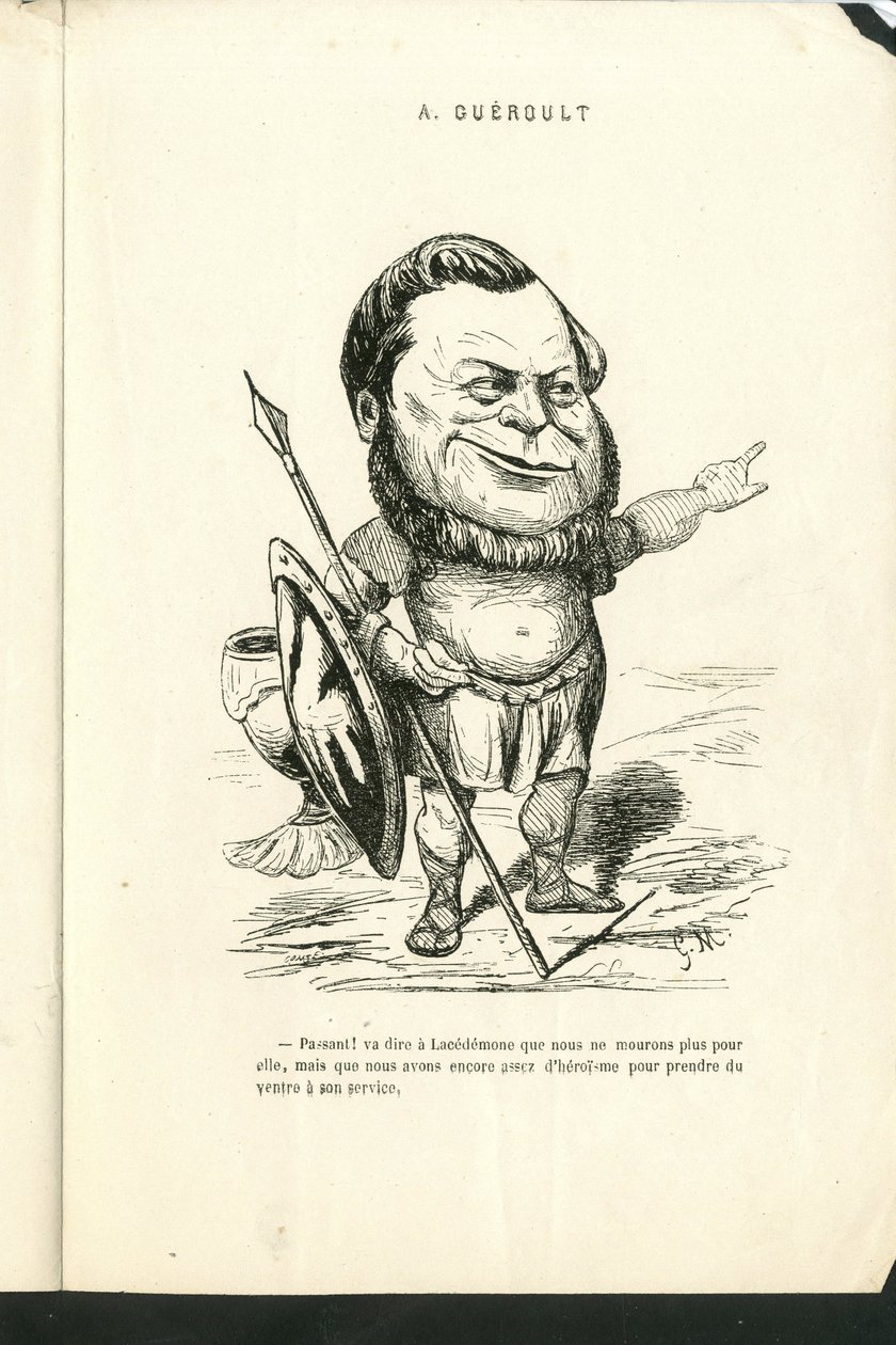 Ilustração de Charles Gilbert-Martin (1839-1905) em "Grimaces Contemporâneos". de Charles Gilbert Martin