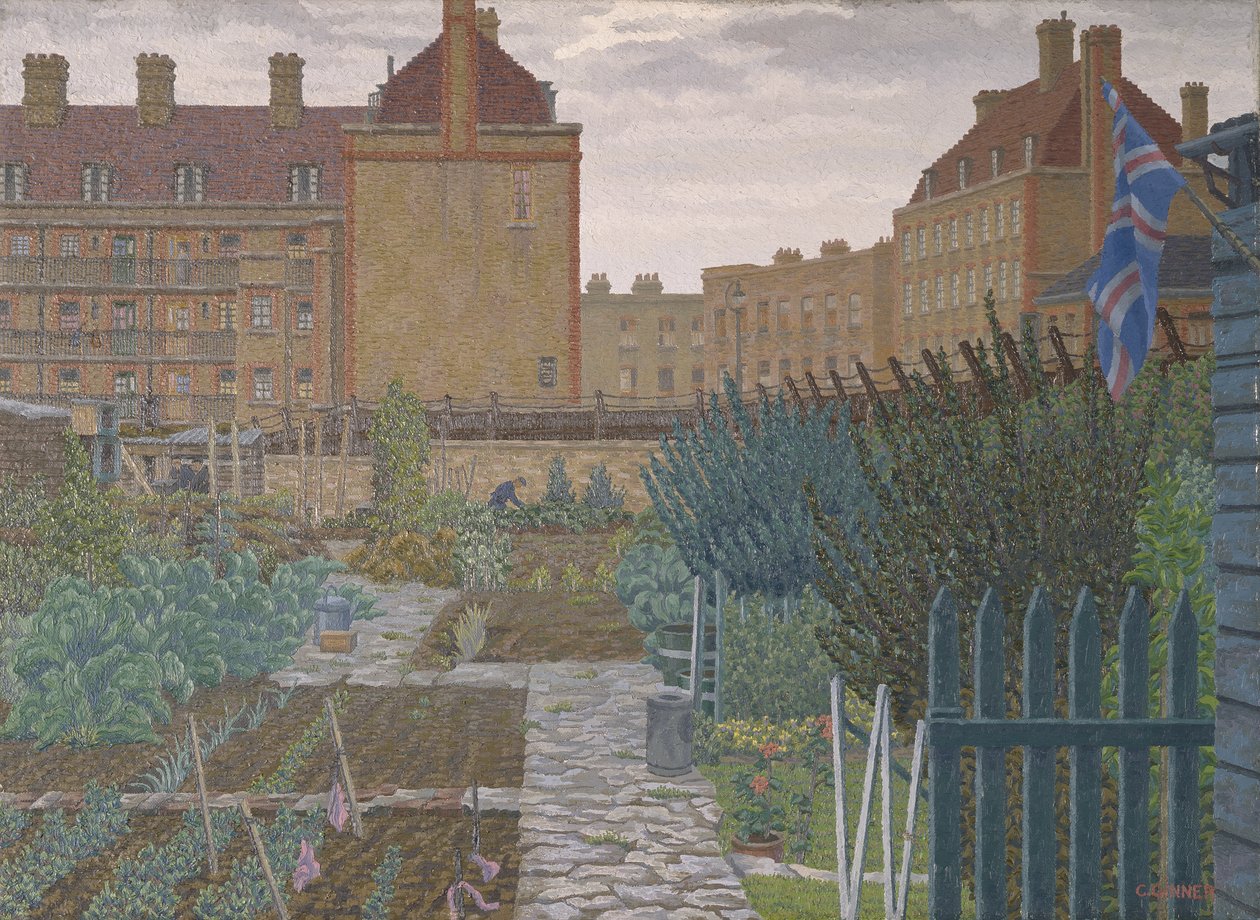 Loteamento de Bethnal Green de Charles Ginner