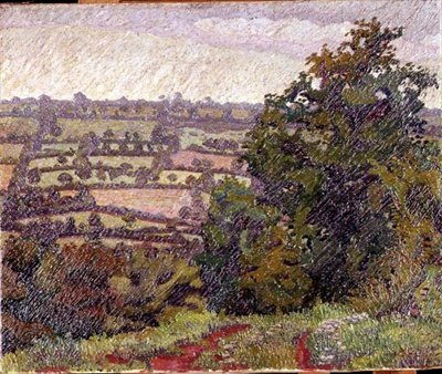 Paisagem Verde de Charles Ginner