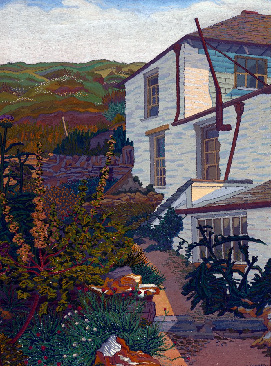Penally Cottage, Boscastle de Charles Ginner