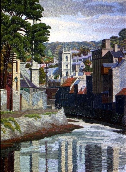 O Avon, Banho de Charles Ginner