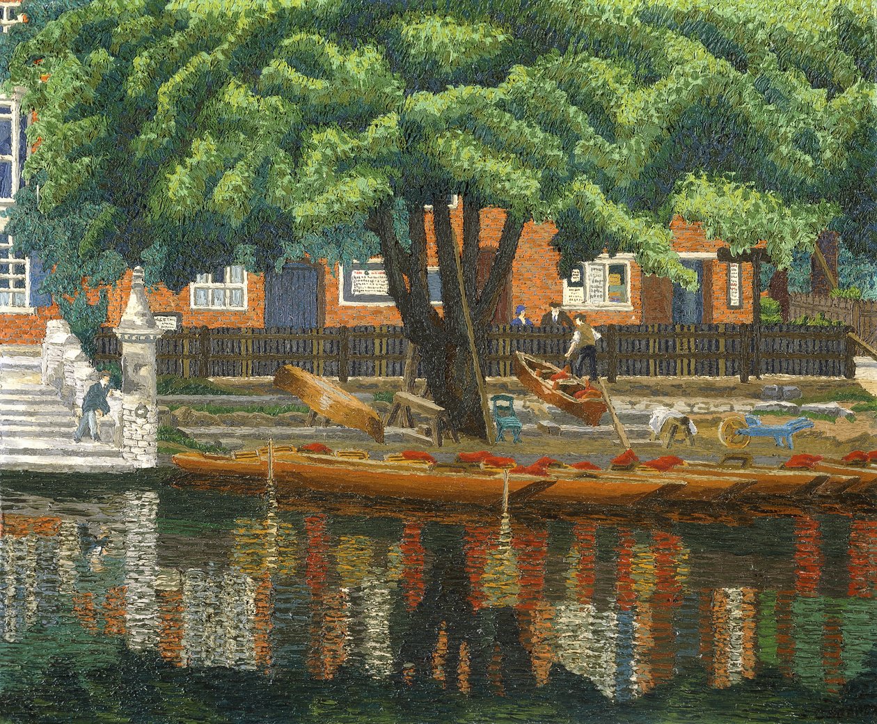 A fase de aterragem, Stratford-Upond-Avon de Charles Ginner