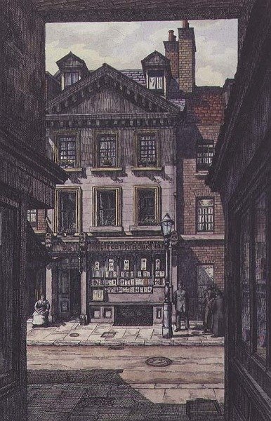 A Livraria de Poesia de Charles Ginner