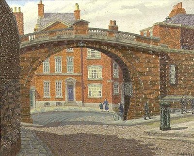 O Watergate, Chester de Charles Ginner