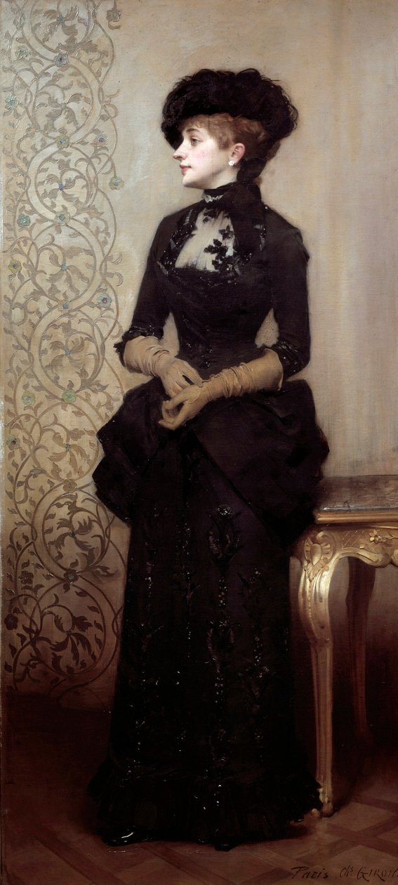 O parisiense por Charles Giron (1850-1914) 1883 (pintura) de Charles Giron