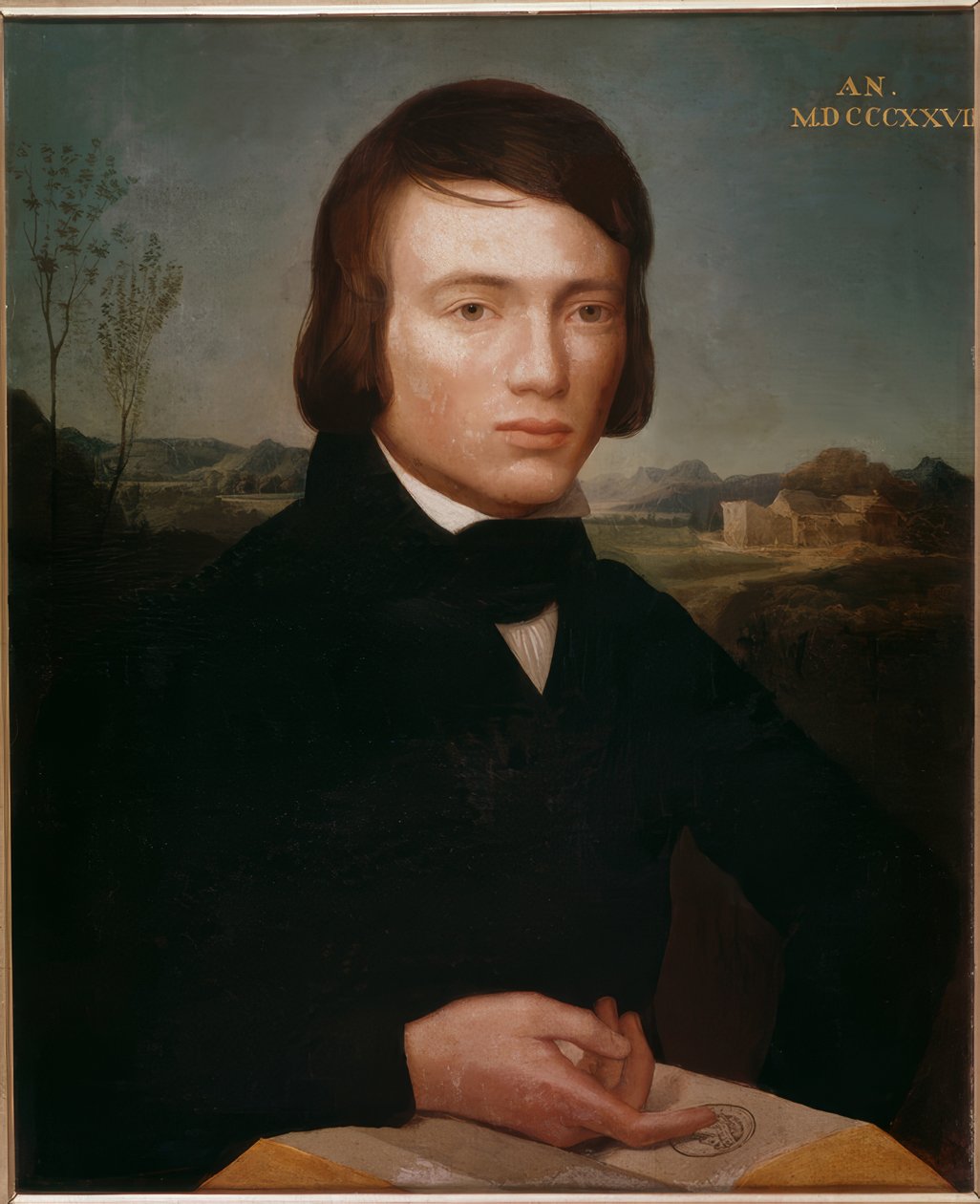 Autorretrato Charles Gleyre de Charles Gleyre