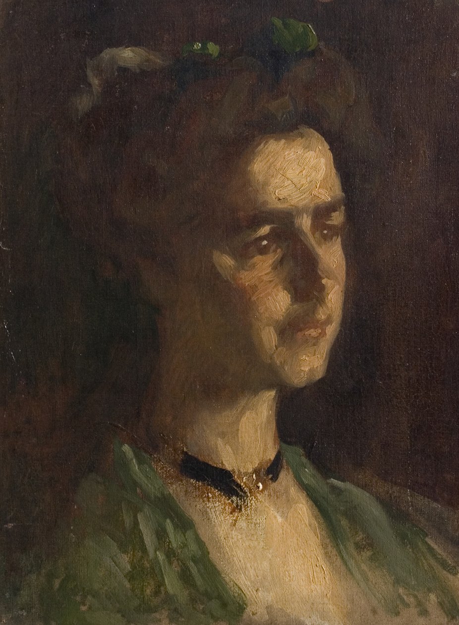 Um boné de Dolly Varden, início do século XX de Charles Gogin