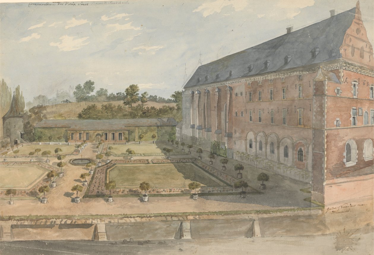 Jardim de Vieux Joncs perto de Maestricht de Charles Gore