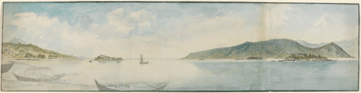 Lugar de desembarque em Pallanza de Charles Gore