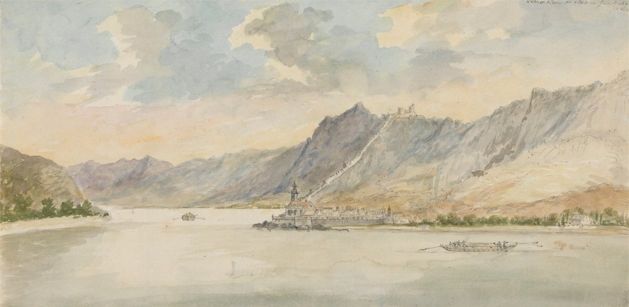 Vista de Dürrenstein de Charles Gore