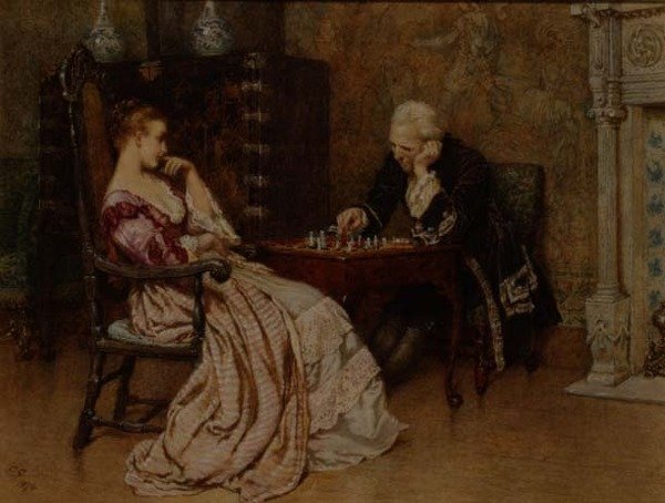 Um Jogo de Xadrez de Charles Green