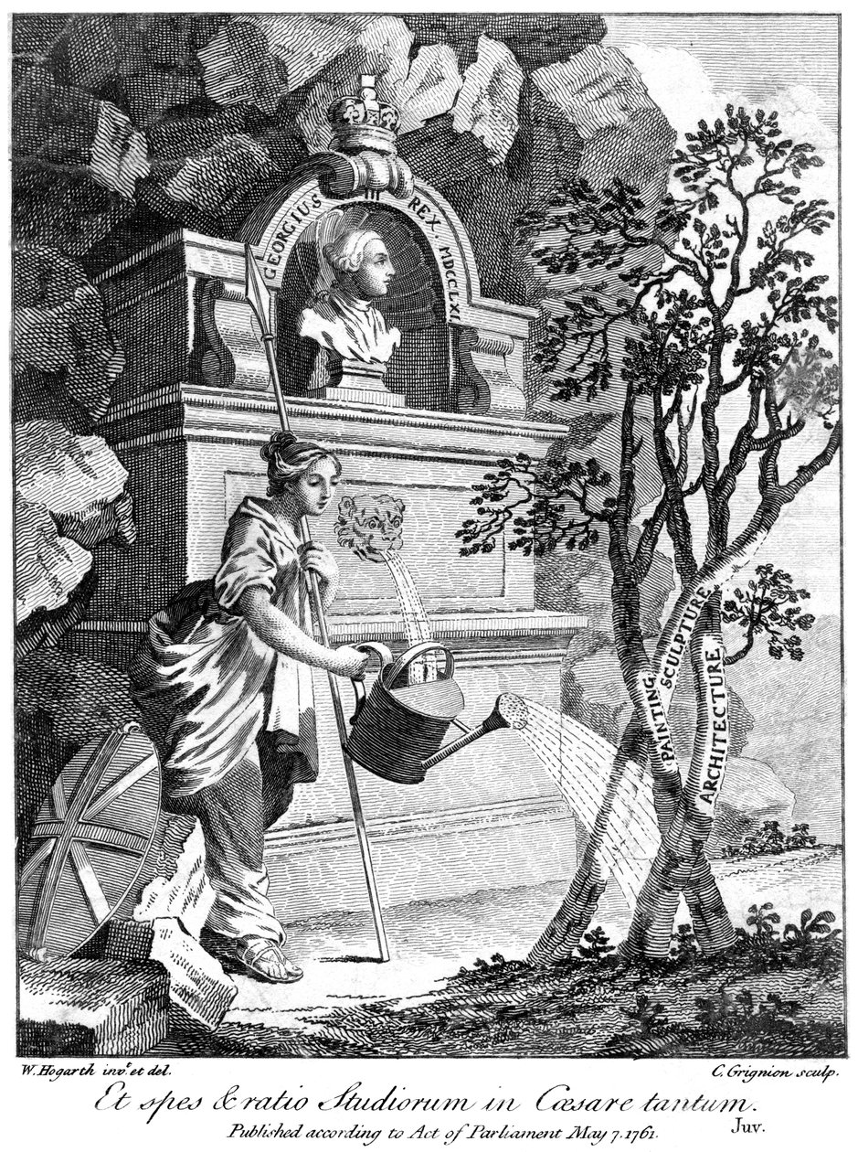 George III do Reino Unido, 1761 de Charles Grignion