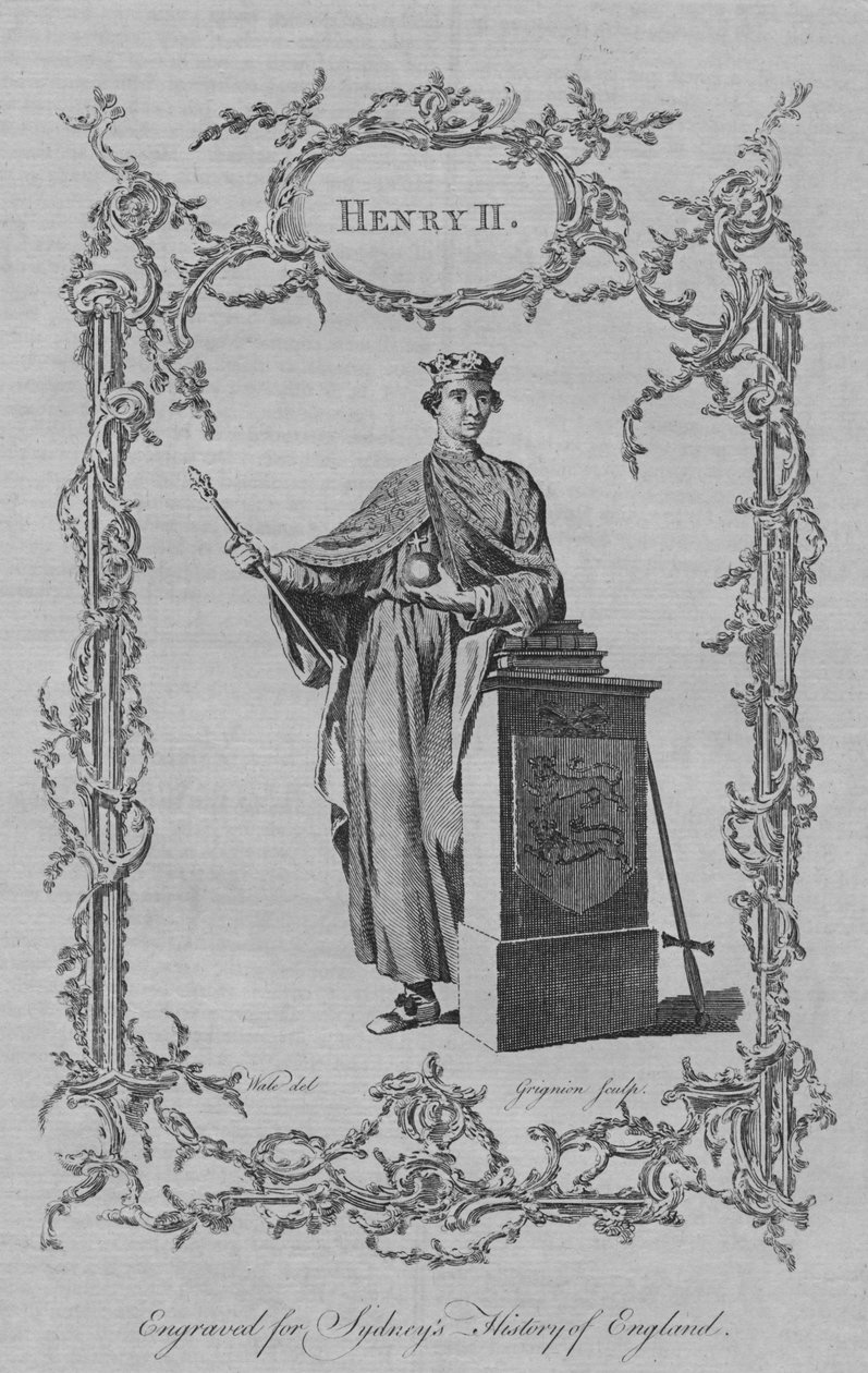 Henrique II, 1773. de Charles Grignion