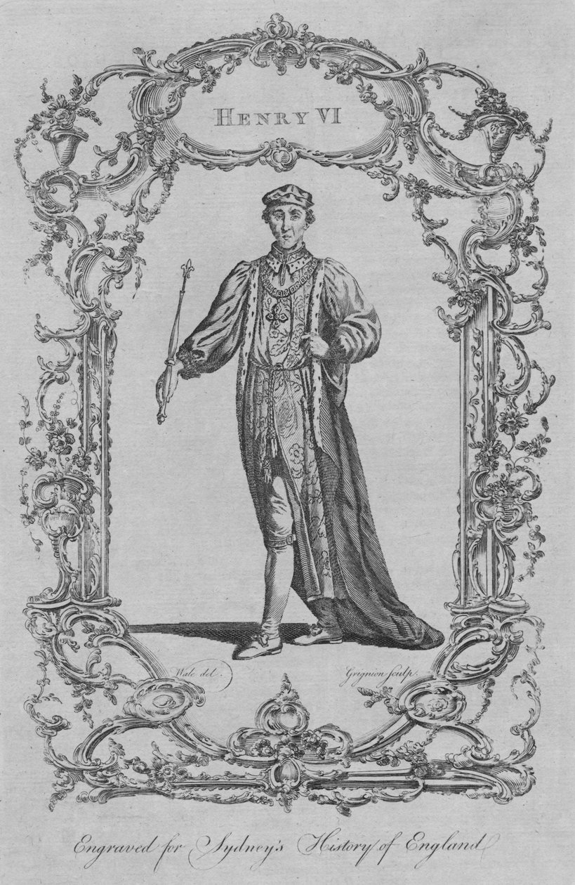 Henrique VI, 1773. de Charles Grignion