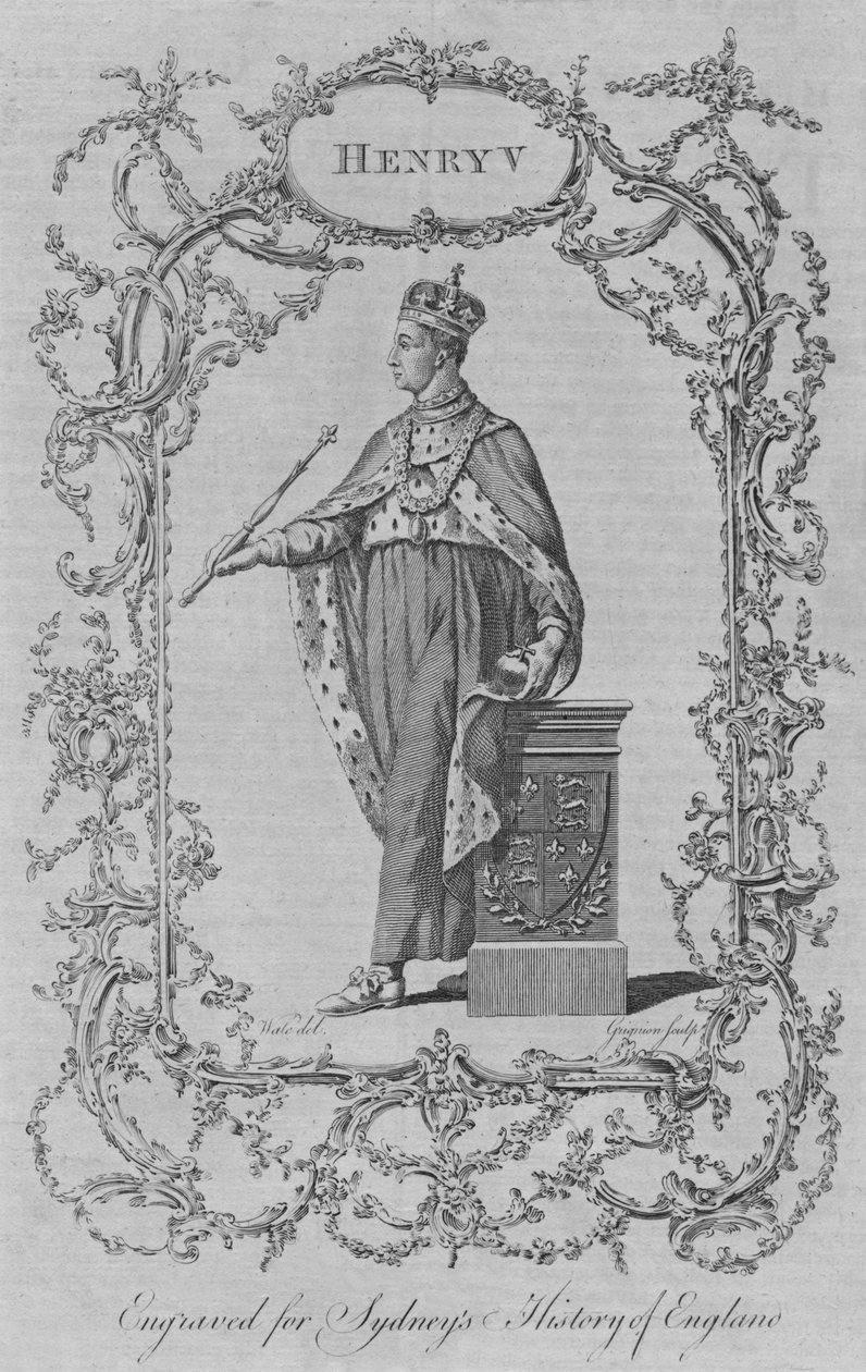 Henrique V, 1773. de Charles Grignion