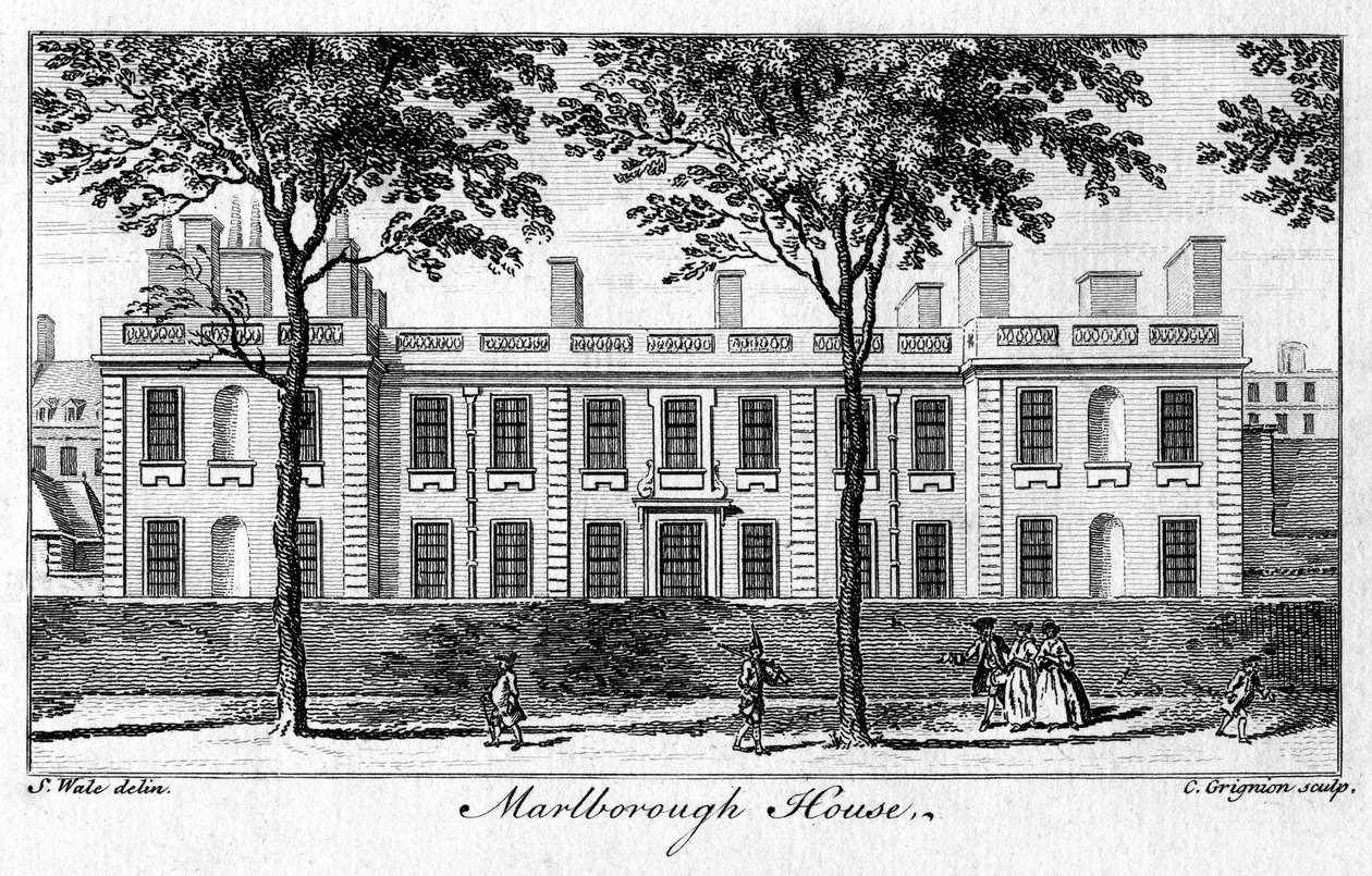 Marlborough House, Londres. de Charles Grignion