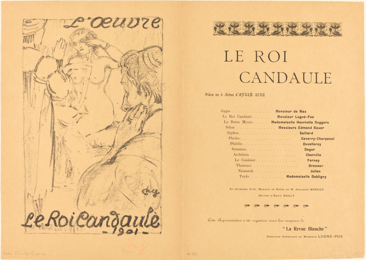 Rei Candaule de Charles Guerin