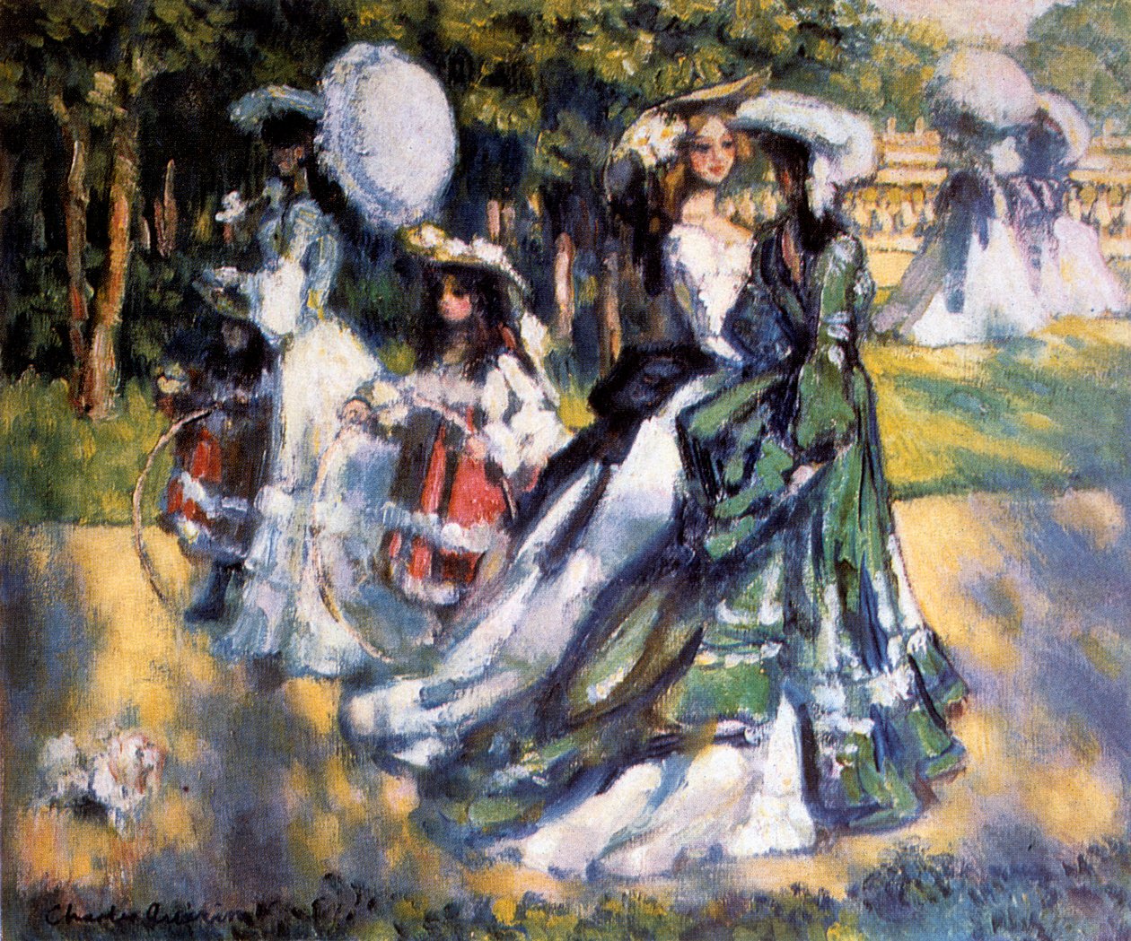 Promenade, c1911 de Charles Guerin