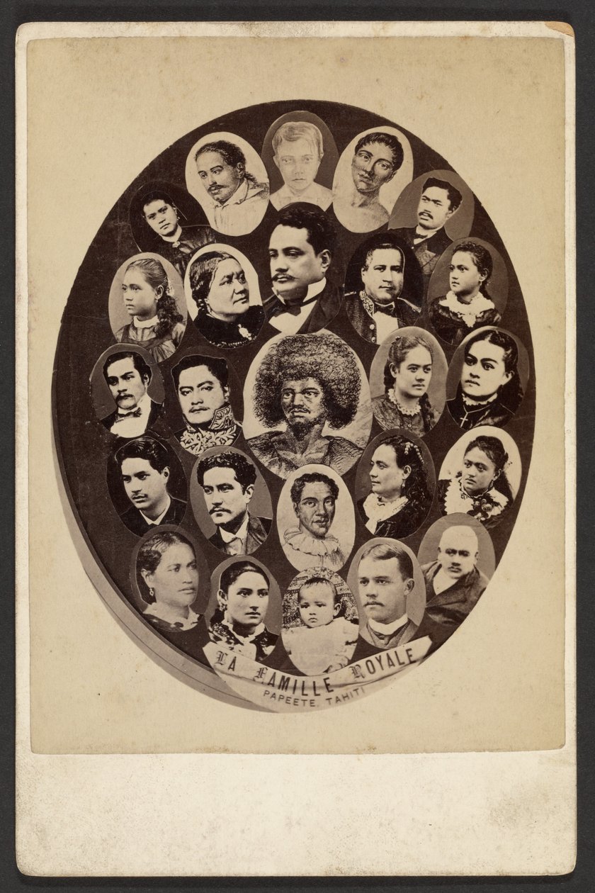 A Família Real, Papeete, Tahiti de Charles Gustave Spitz