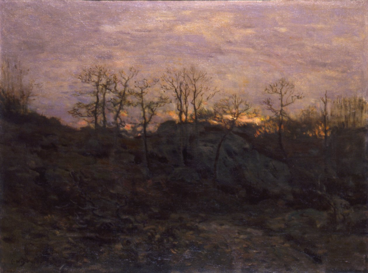 Borda da floresta, Crepúsculo de Charles H. Davis