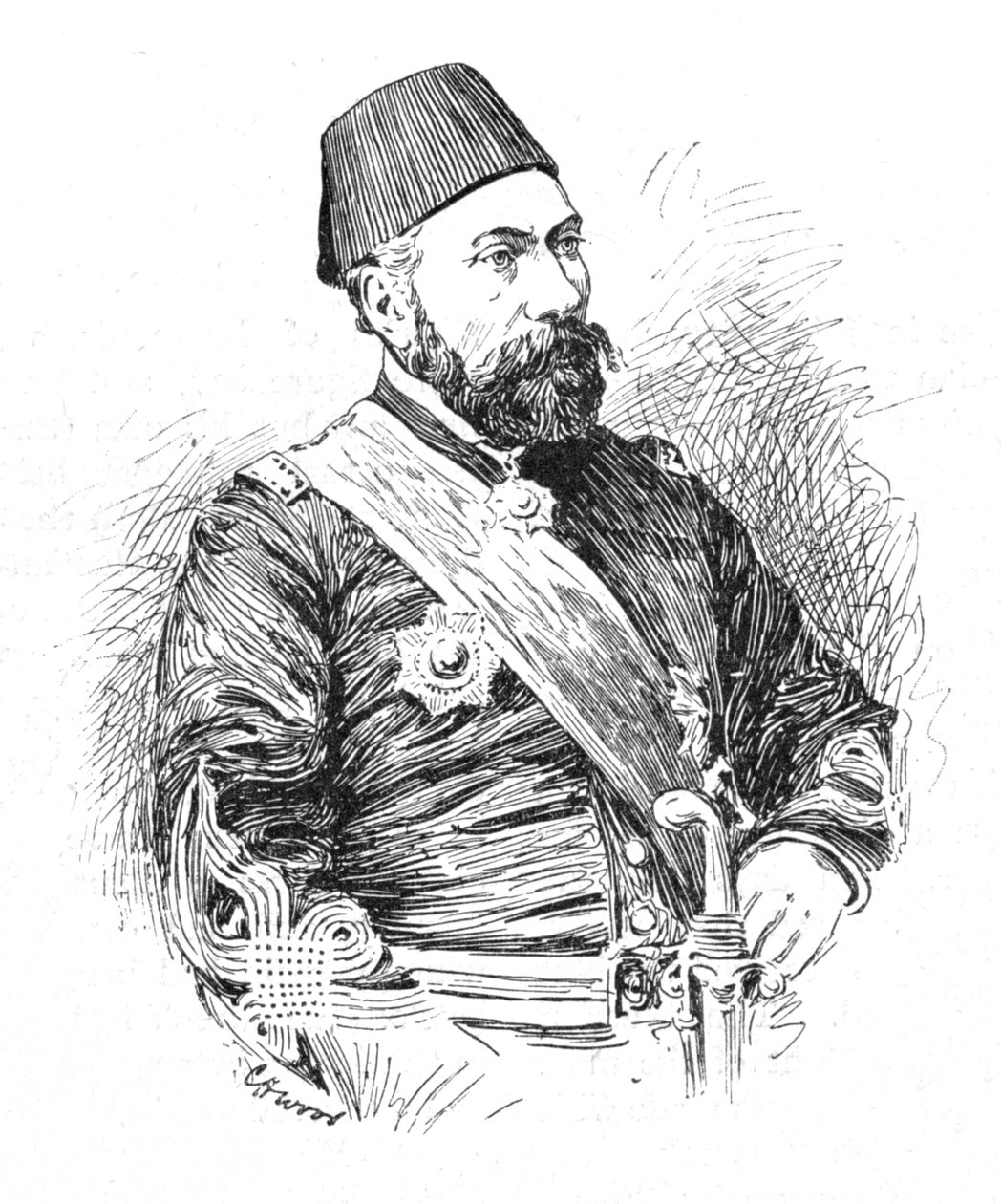 Osman Pasha, 1902 de Charles Haigh Wood