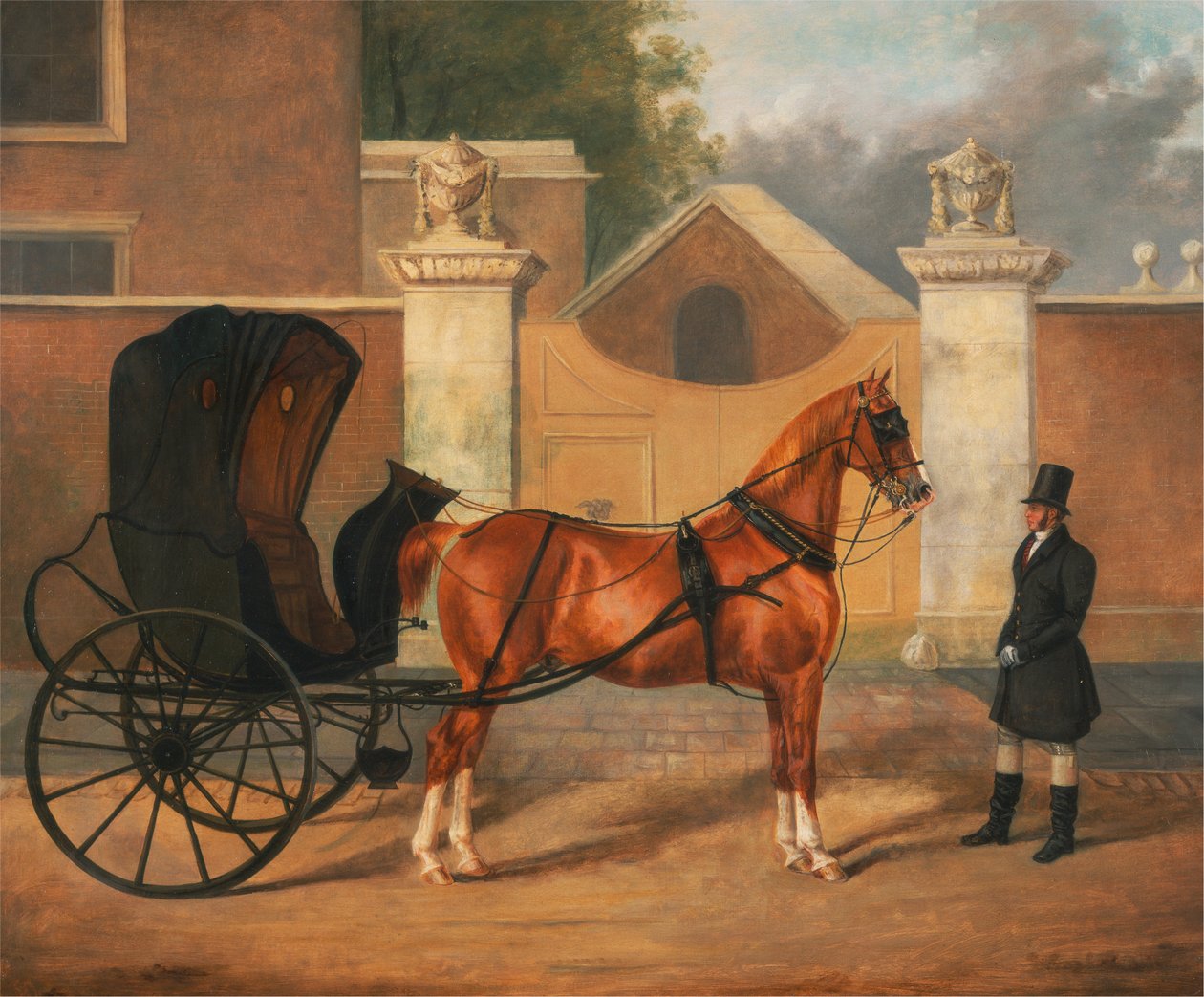 Carruagens de Cavalheiros: Um Cabriolet de Charles Hancock