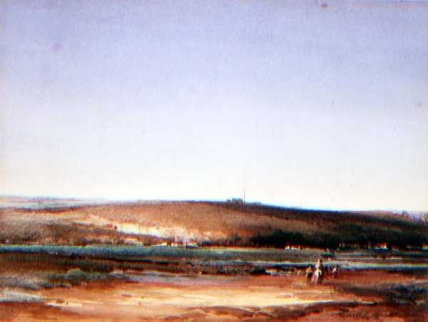 O Estuário na Maré Baixa de Charles Harrington
