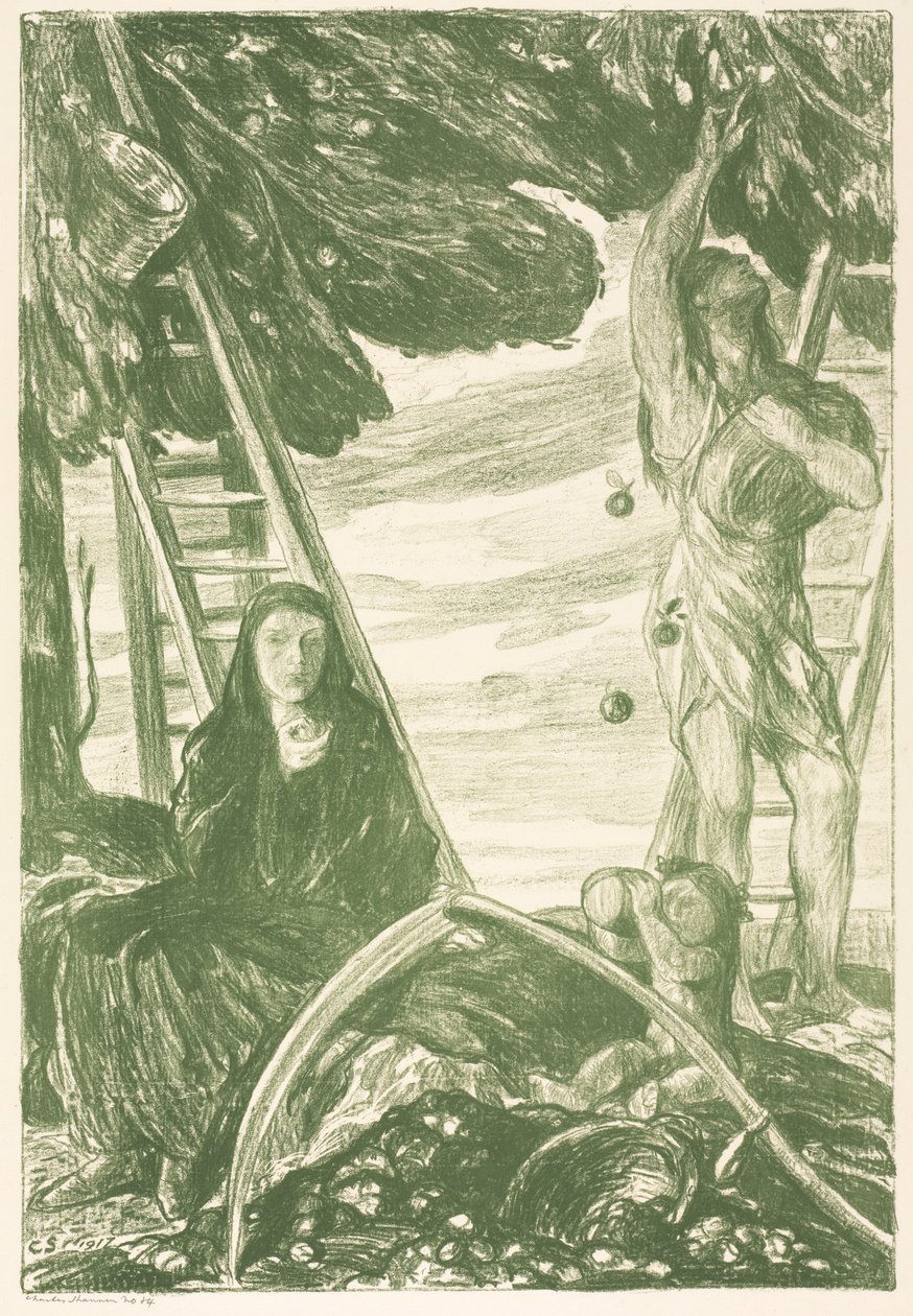 Outono de 1917. de Charles Haslewood Shannon