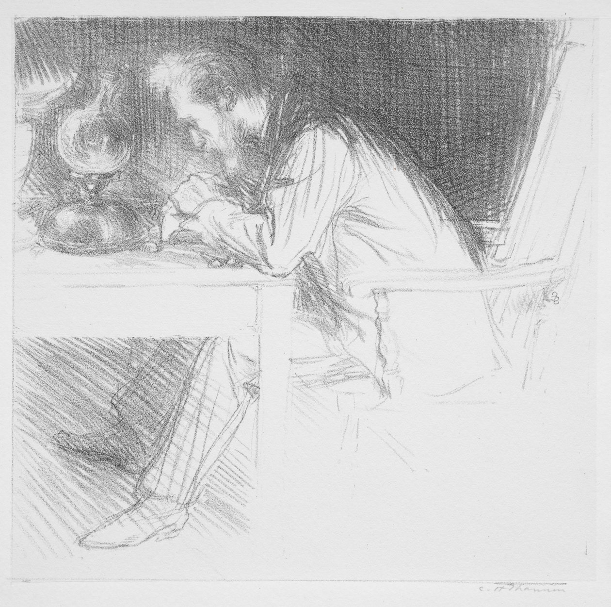 Charles Ricketts, 1894. de Charles Haslewood Shannon