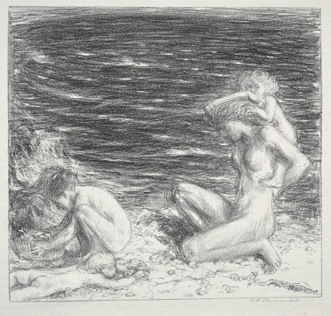 Mar e Brisa, 1894. de Charles Haslewood Shannon