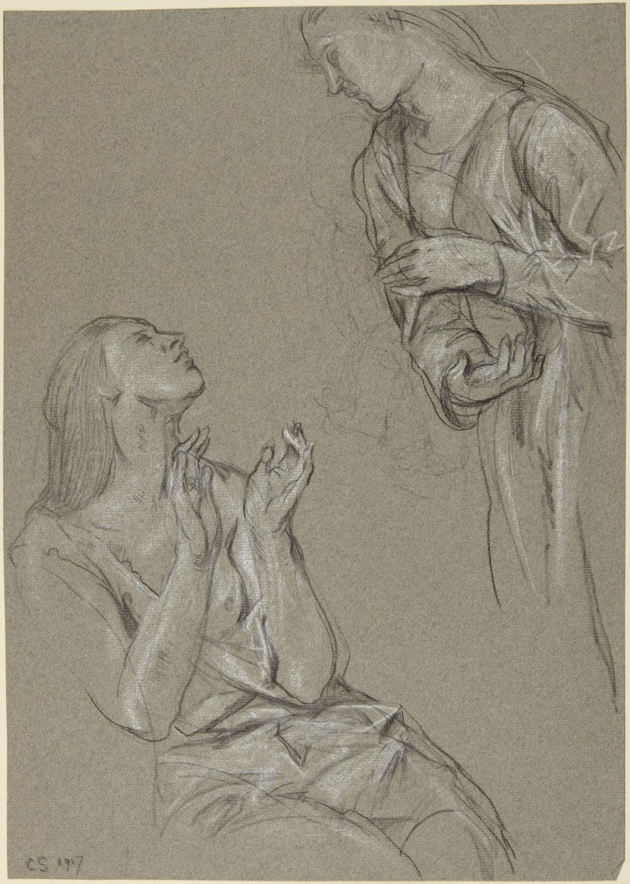 Estudos de mulheres de Charles Haslewood Shannon