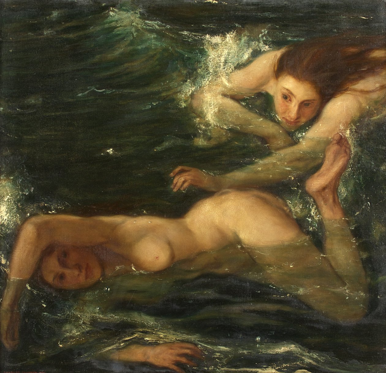 A perseguição de Charles Haslewood Shannon