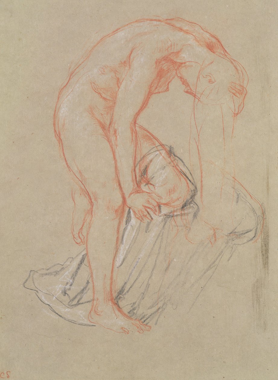 Mulher, despindo de Charles Haslewood Shannon