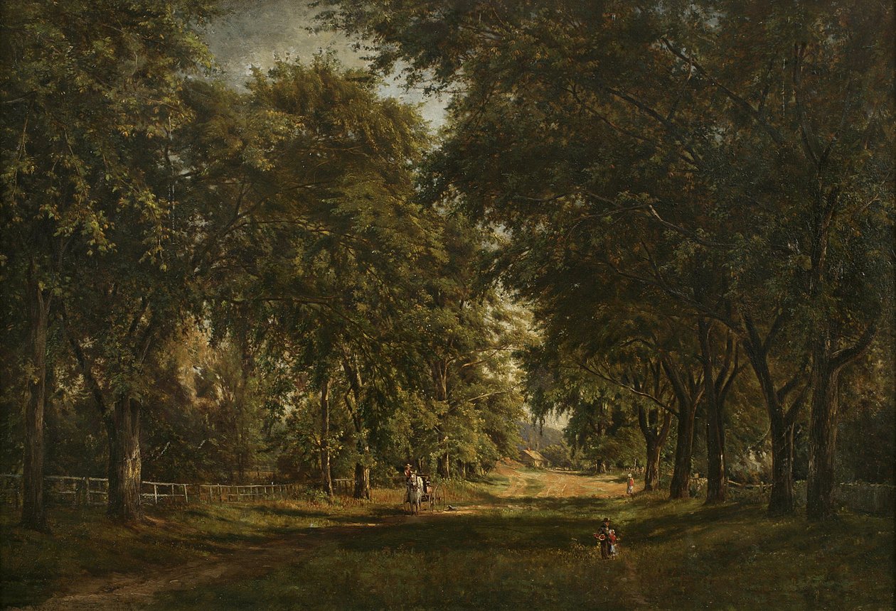 Paisagem (óleo) de Charles Henry Miller