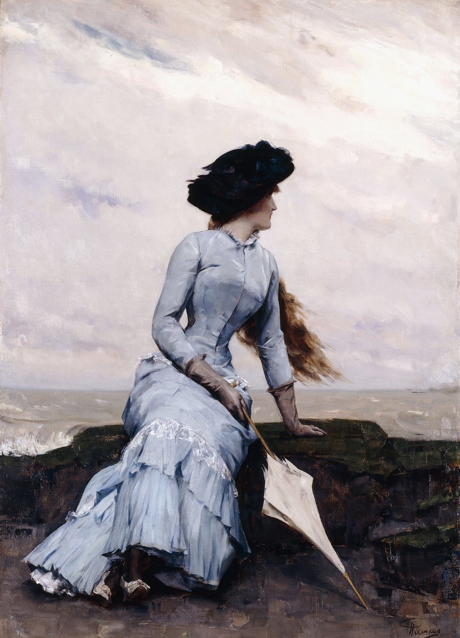 Olhando para o mar, de Charles Hermans