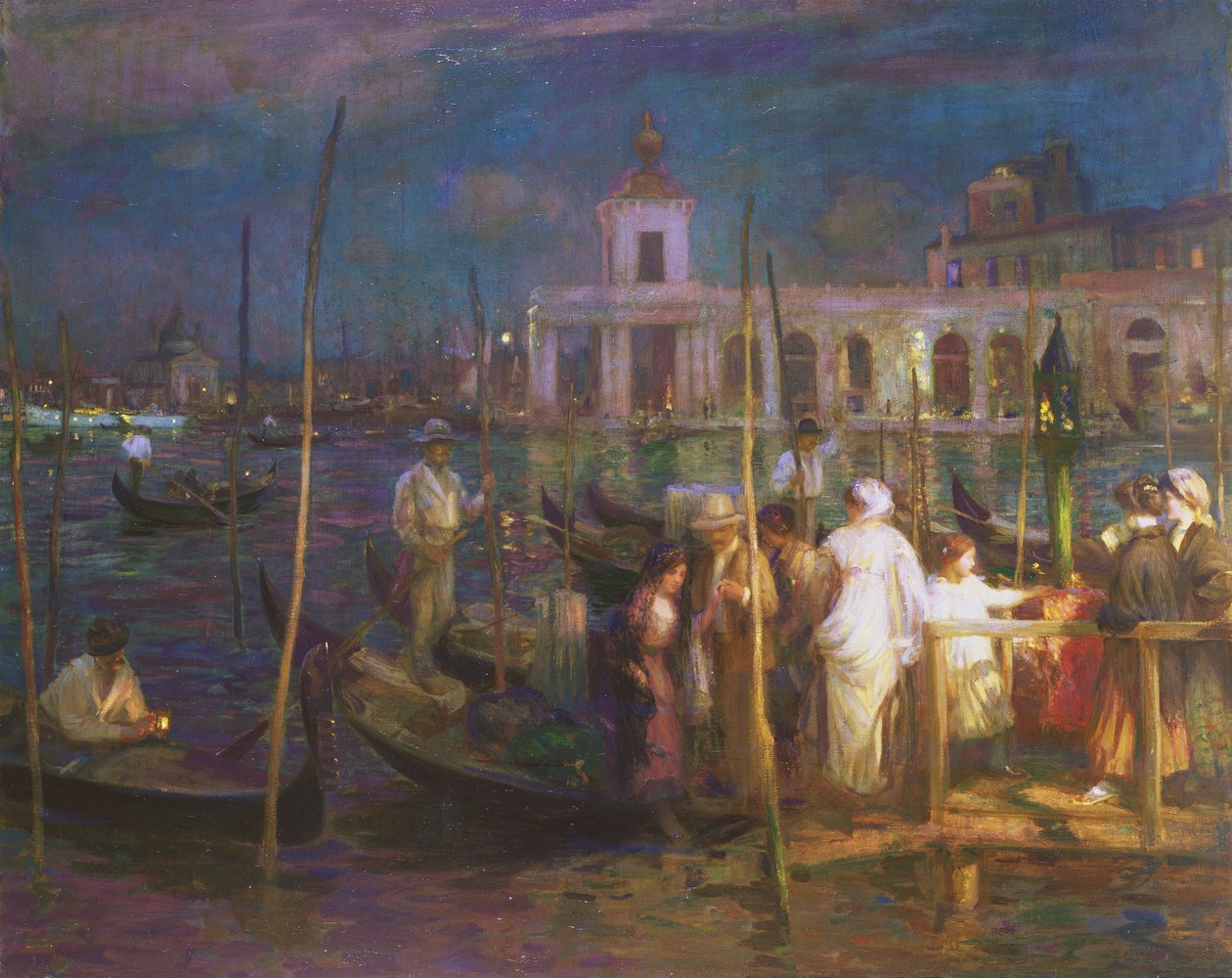 Uma noite em Veneza, c.1910 de Charles Hodge Mackie