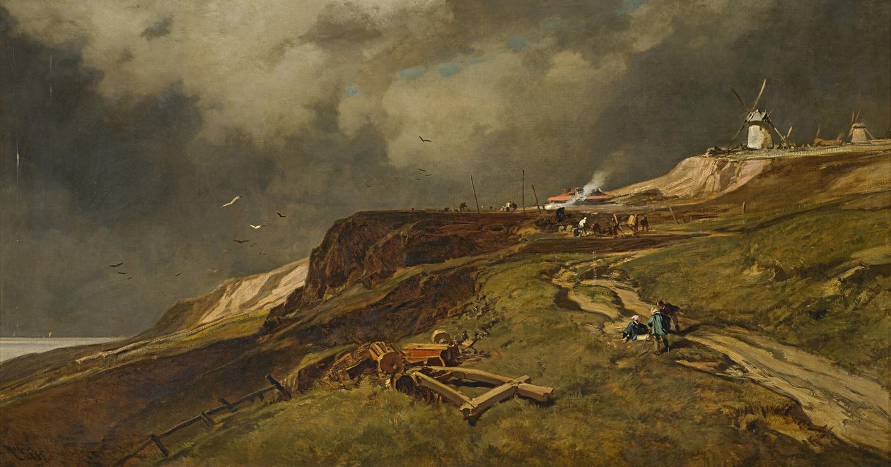 Na costa da Normandia de Charles Hoguet