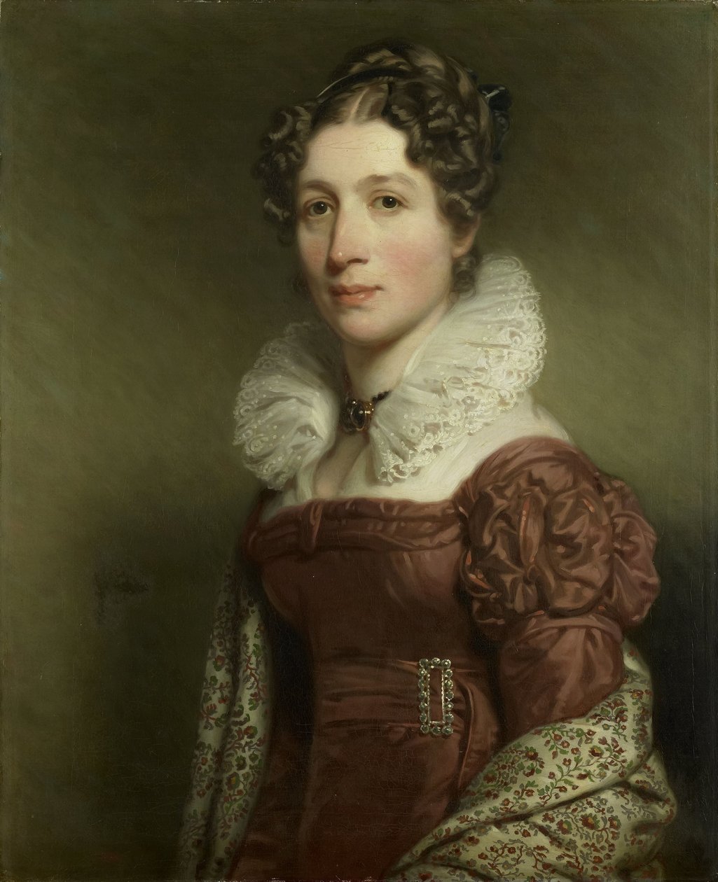 Jacoba Vetter (1796-1830), esposa de Pieter Meijer Warnars, livreiro de Amsterdã de Charles Howard Hodges