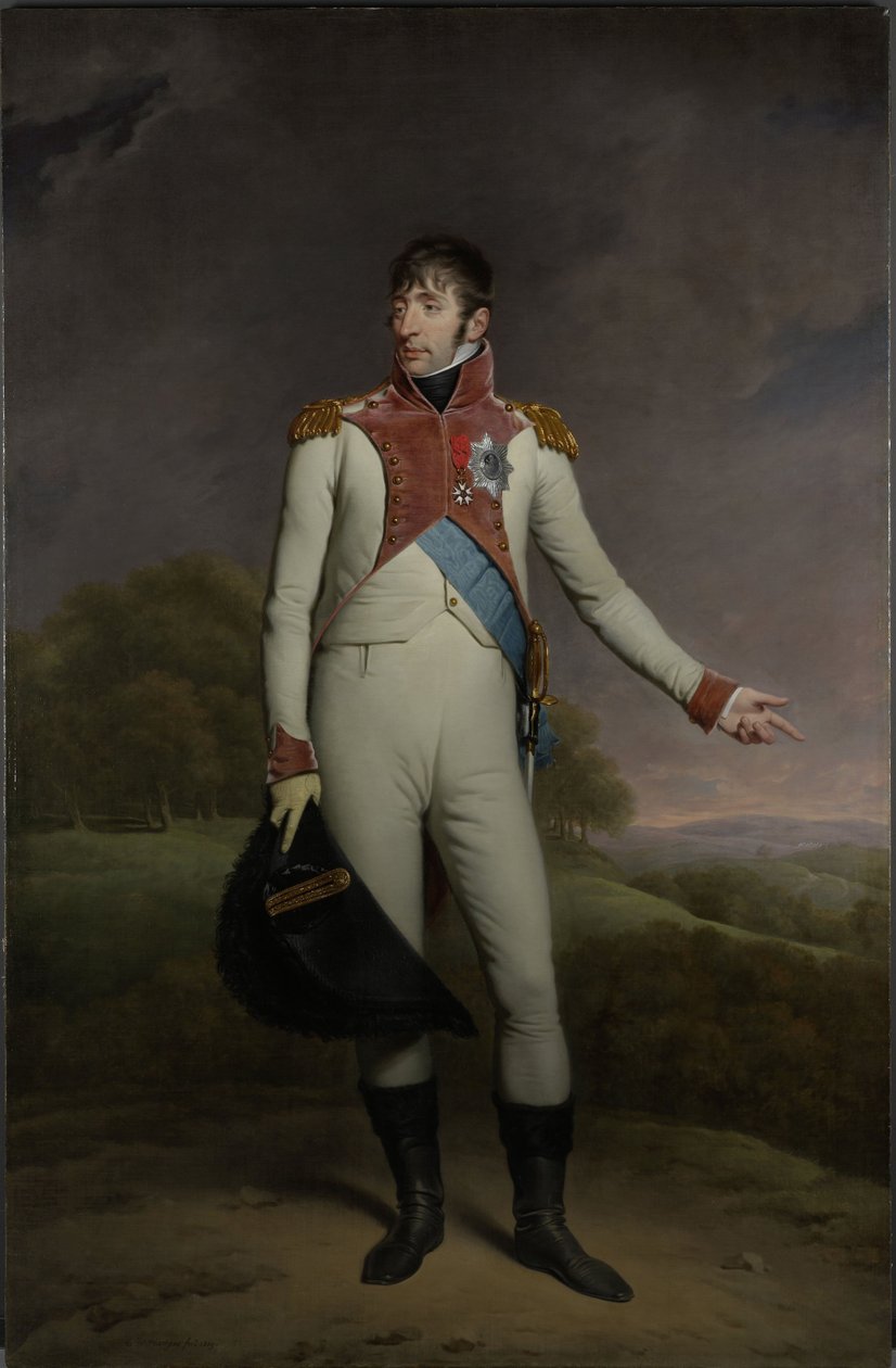 Louis Napoleon Bonaparte, rei da Holanda, 1809 de Charles Howard Hodges
