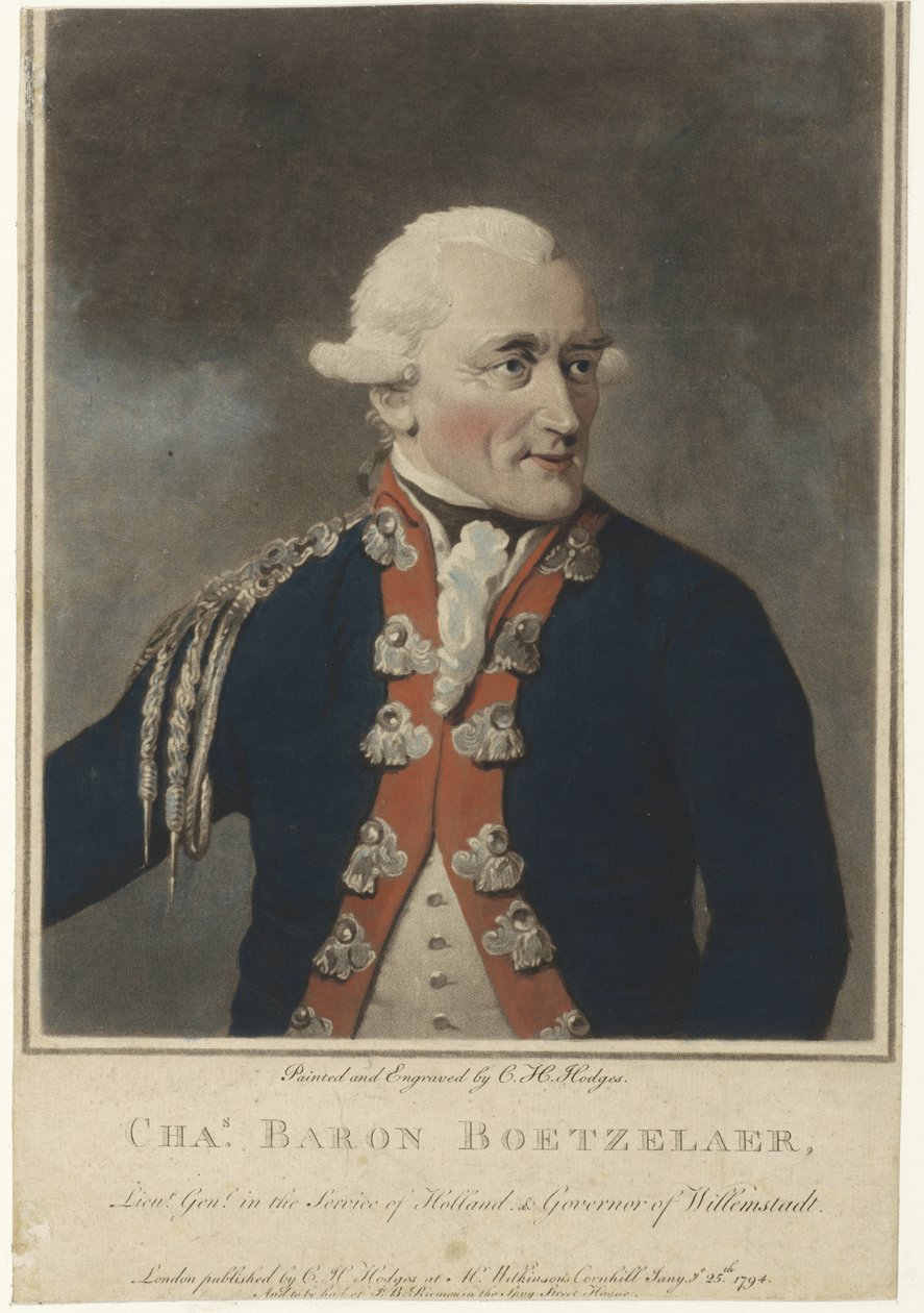 Retrato de Carel Baron van Boetzelaer de Charles Howard Hodges