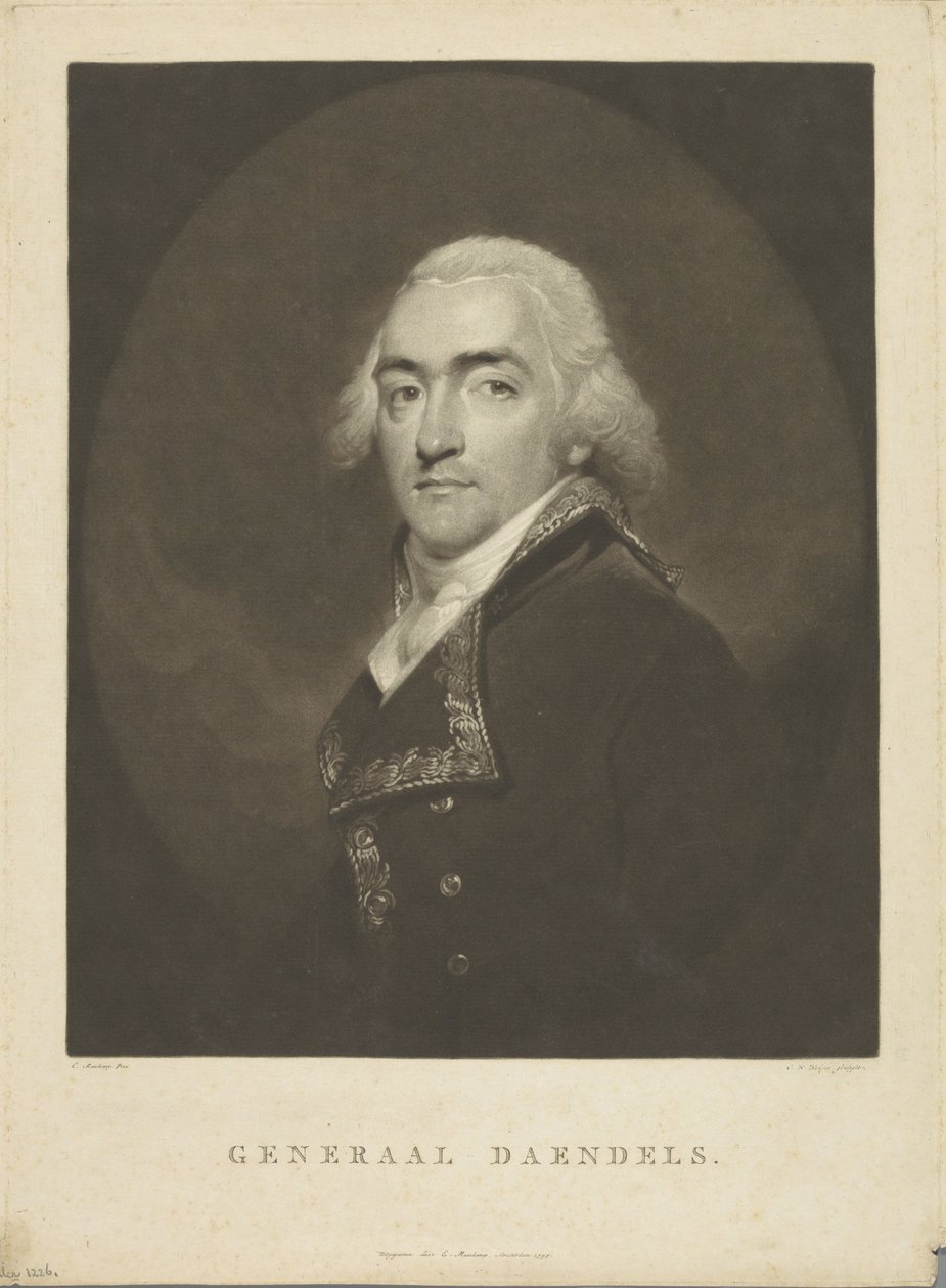 Retrato de Herman Willem Daendels de Charles Howard Hodges
