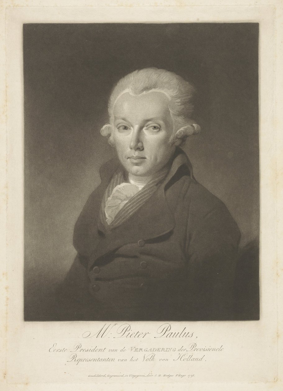 Retrato de Pedro Paulo de Charles Howard Hodges